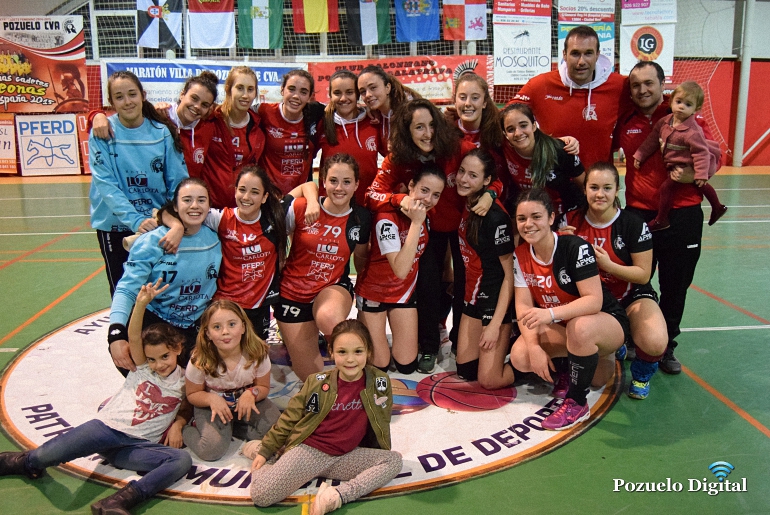 El BM Pozuelo de Calatrava Juvenil Femenino se proclama campeón de la liga 20162017