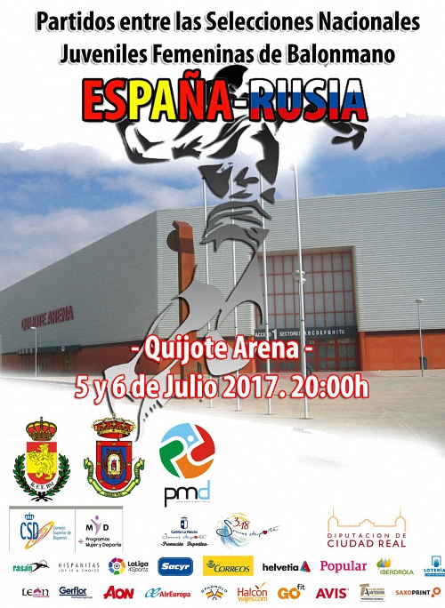 Quijote Arena Amistoso España Rusia Juenivl Femenina