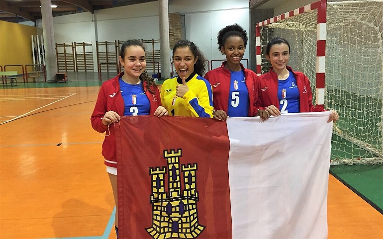 Pozuelo de Calatrava Cuatro Espartanas Infantil Femenino se proclaman Subcampeonas de España