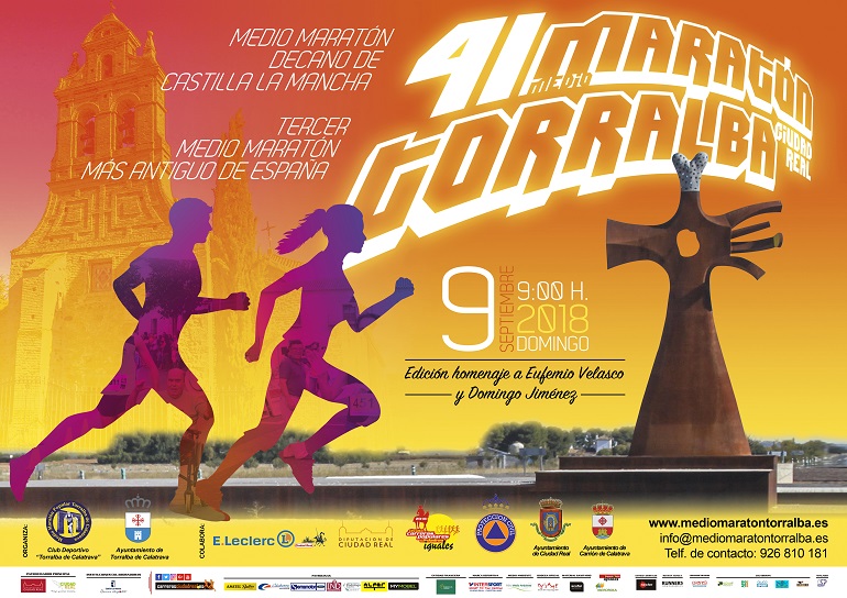 Torralba de Calatrava cumple la 41 Edición de la Media Maratón Ciudad Real-Torralba de Calatrava