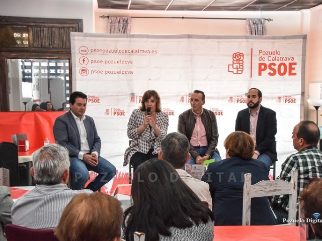 Pozuelo de Calatrava: Patricia Franco y Miguel González piden el voto para el PSOE para que autónomos y empresarios sigan recibiendo el apoyo de los gobiernos socialistas Actualidad
