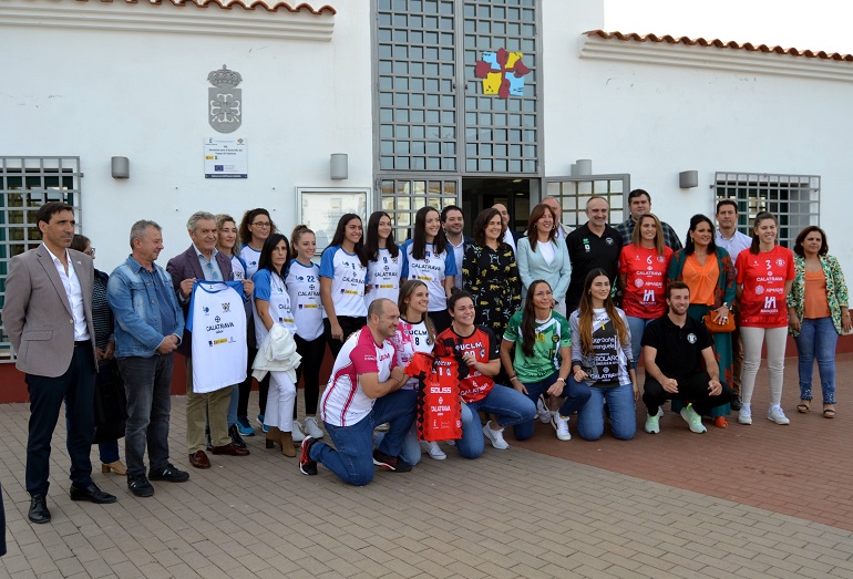 Los clubes femeninos BM Bolaños, BM Pozuelo, Almagro FS y Voleibol Miguelturra promocionarán la marca “Calatrava Sabor”